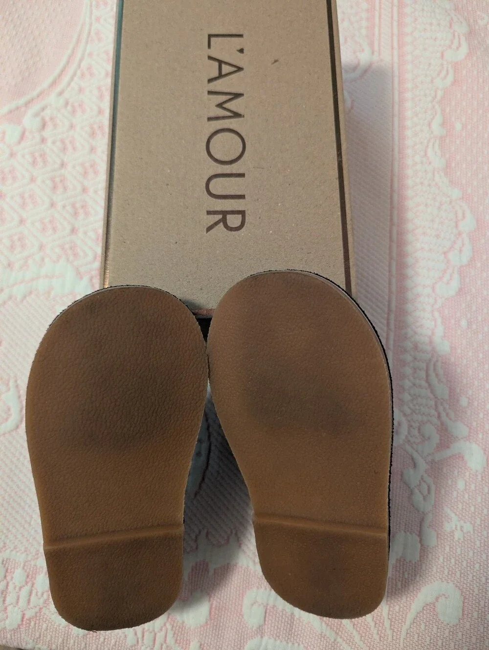 Grey L'amour Girls Shoes Size 9